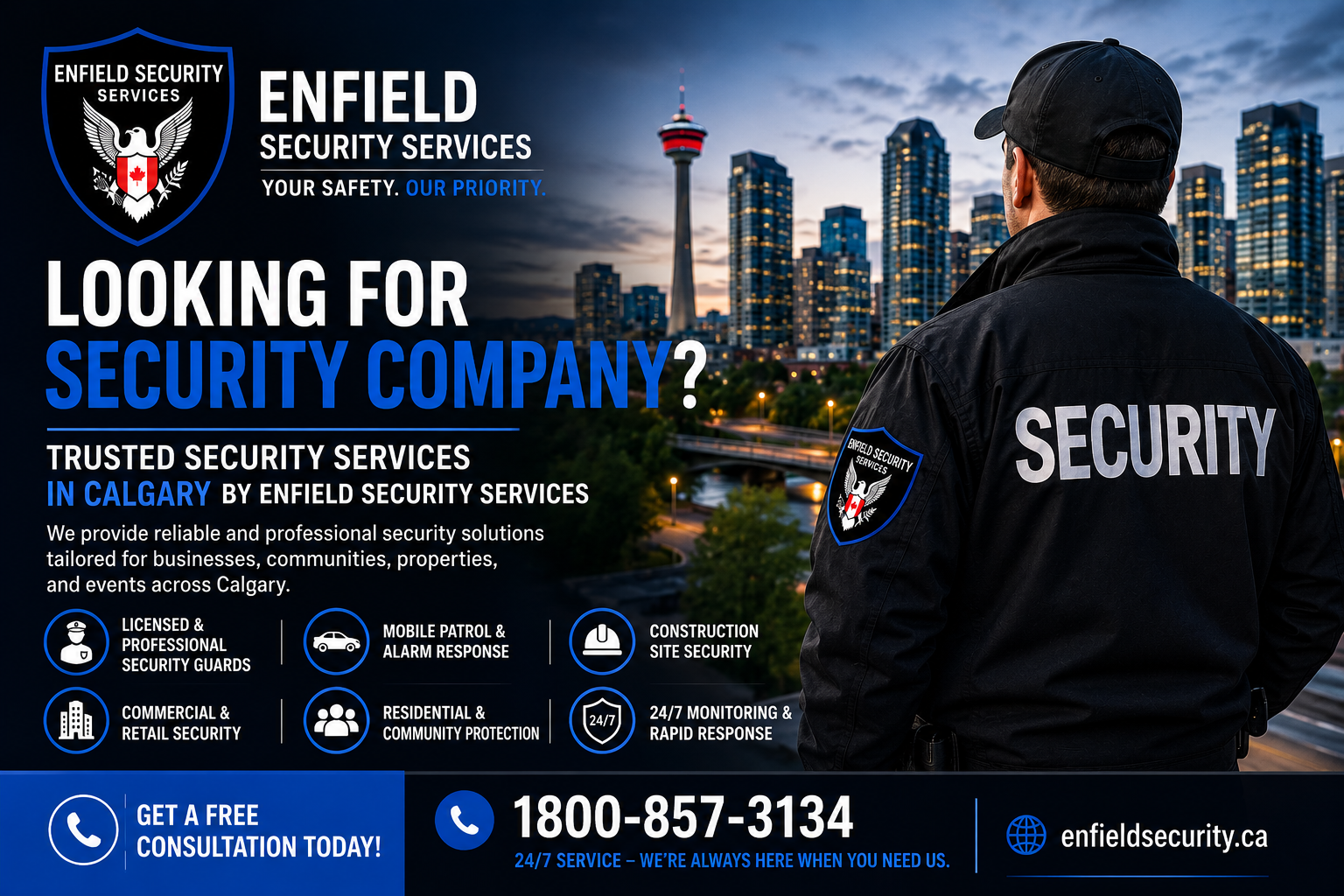 looking for security company