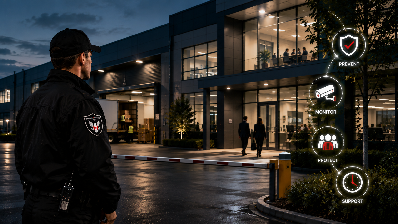 Commercial security services in Calgary