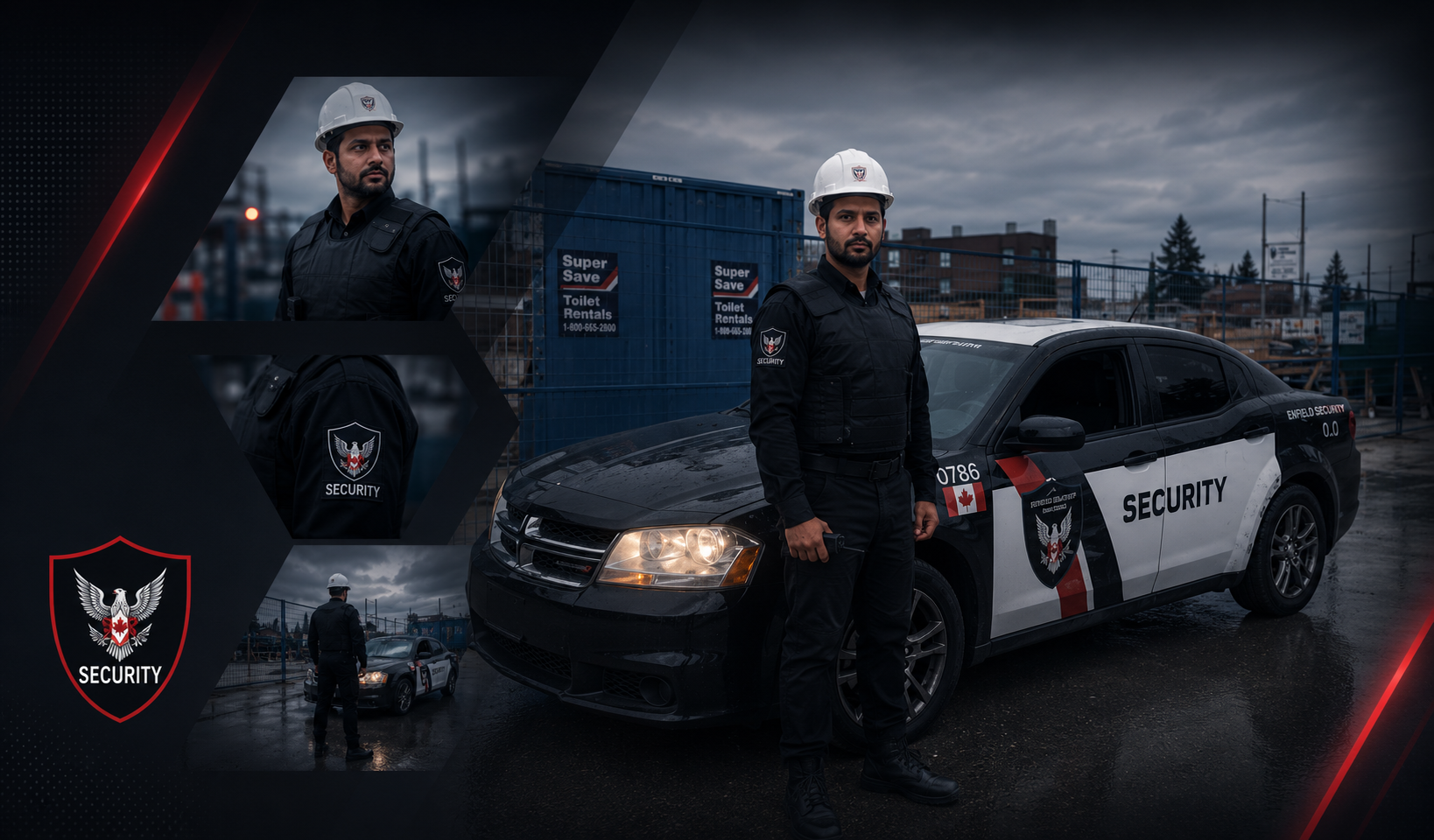 Professional security team and security operations