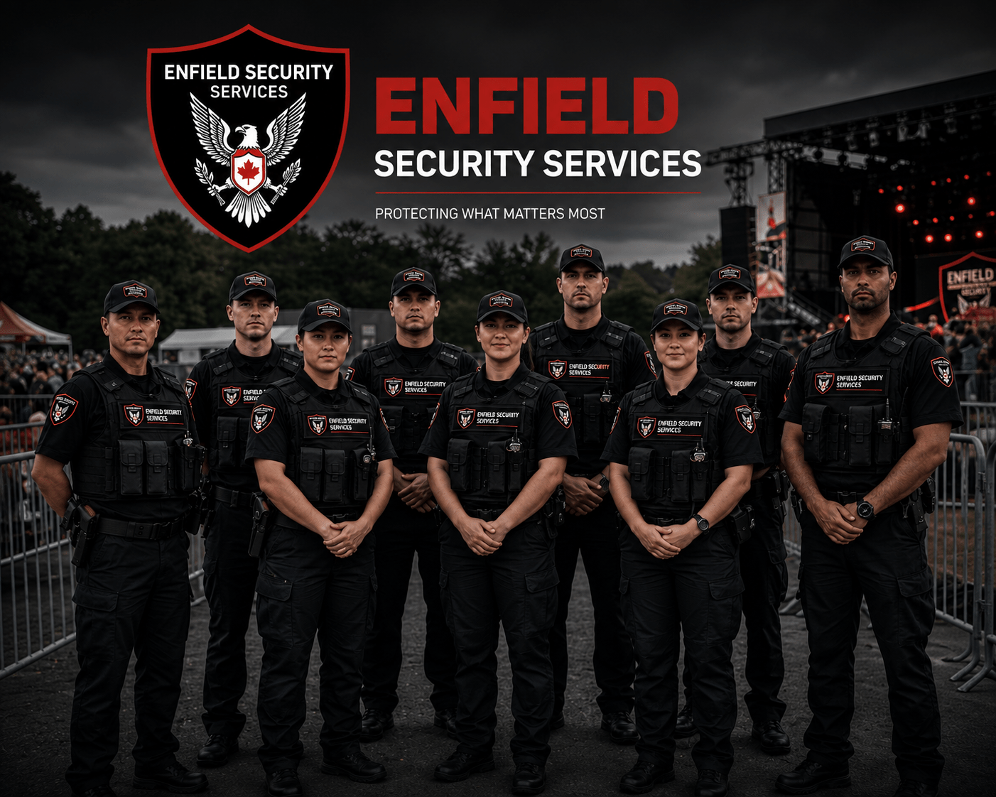 Onsite security officer protecting a commercial property