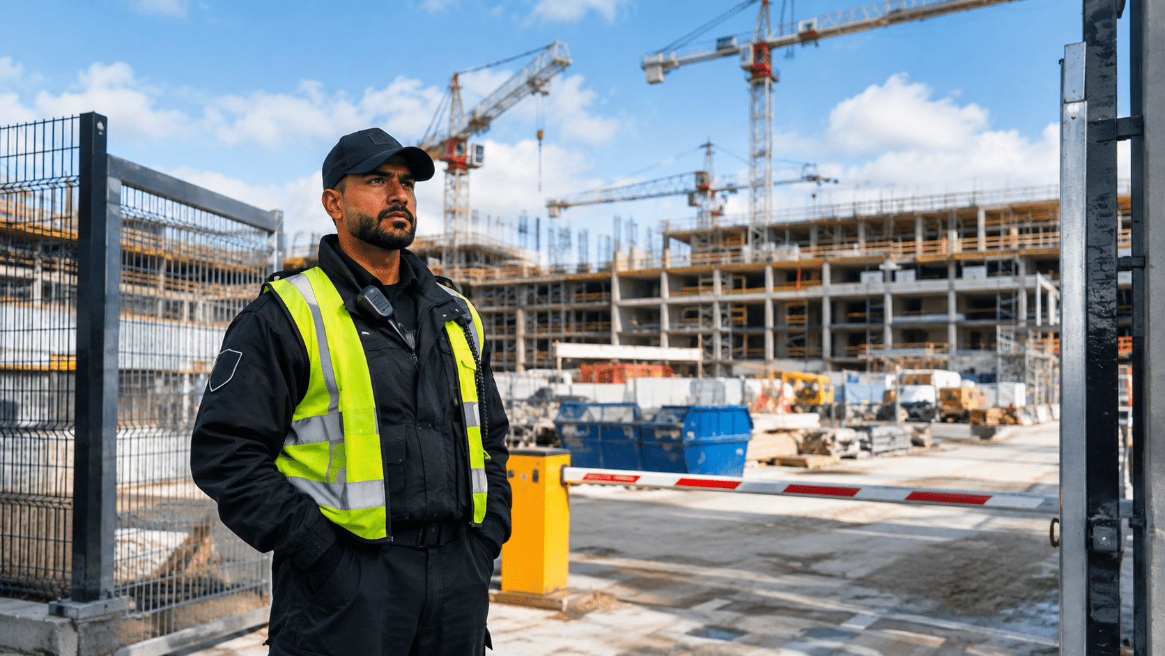 Professional security services and trained security personnel