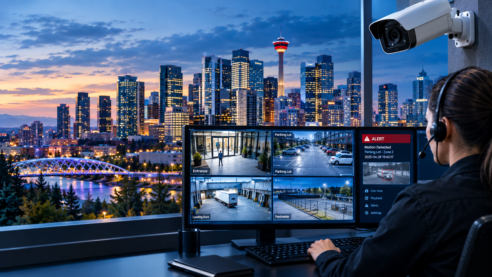 Commercial CCTV Monitoring Calgary Commercial CCTV Monitoring Calgary