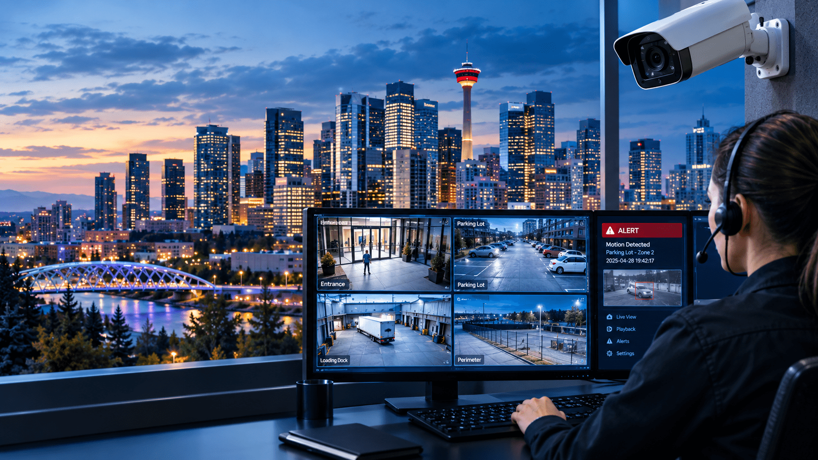 Live Video Monitoring Calgary