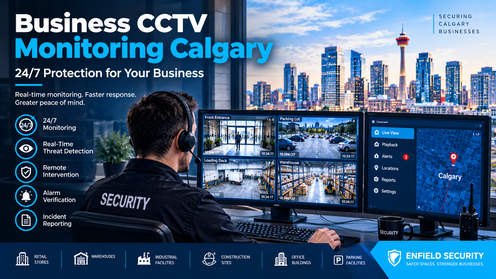 Business CCTV Monitoring Calgary