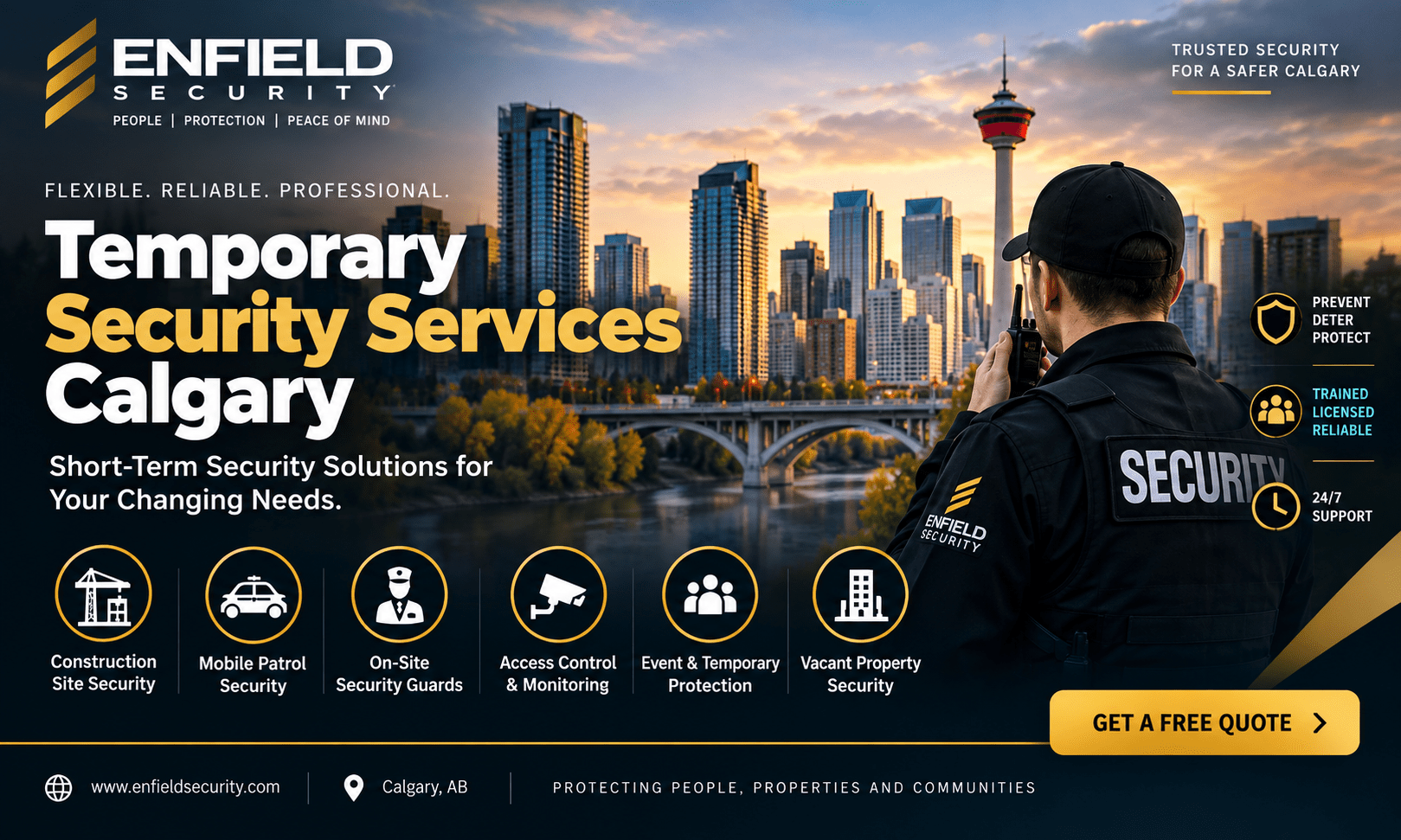 Temporary Security Services Calgary