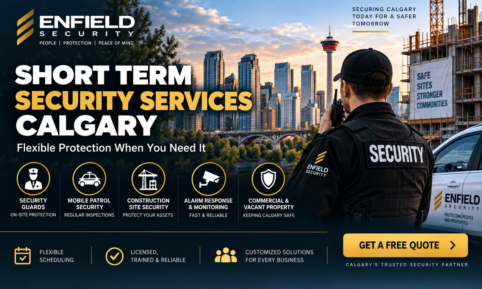 Short Term Security Services Calgary