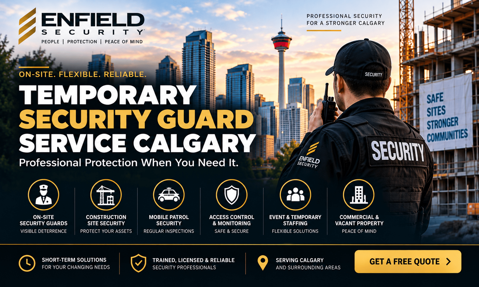 Temporary Security Guard Service Calgary