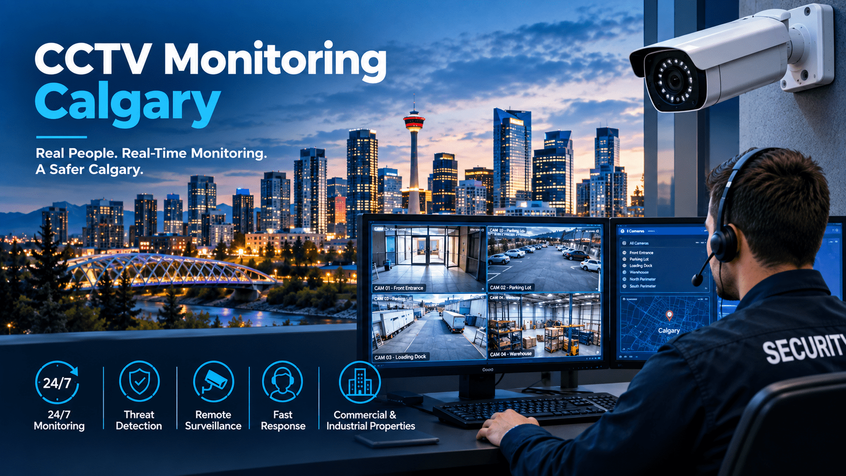 CCTV Monitoring Calgary