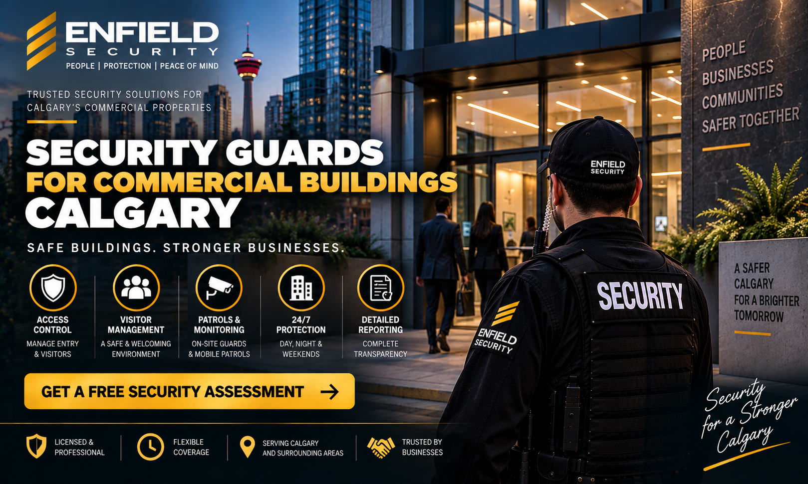 security guards for commercial buildings Calgary