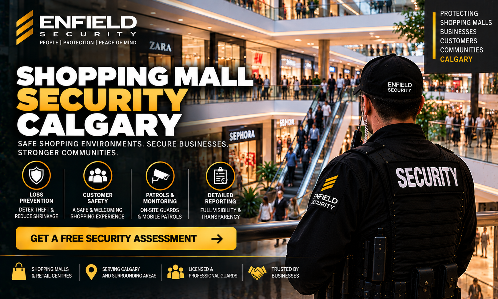 Shopping Mall Security Calgary