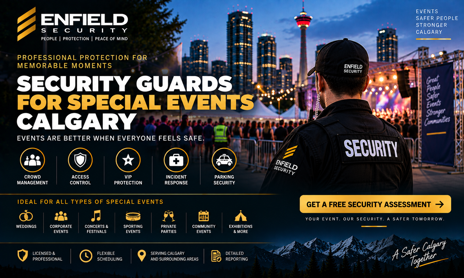 Security Guards for Special Events Calgary