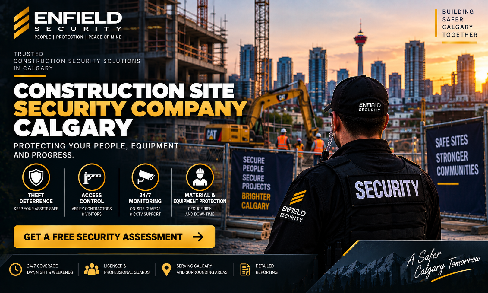 construction site security company Calgary
